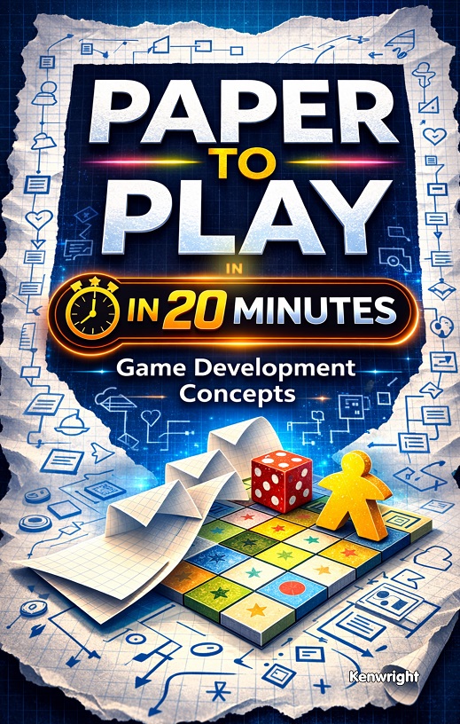 Paper to Play in 20 Minutes: Rapid Game Prototyping (Game Development Concepts)
